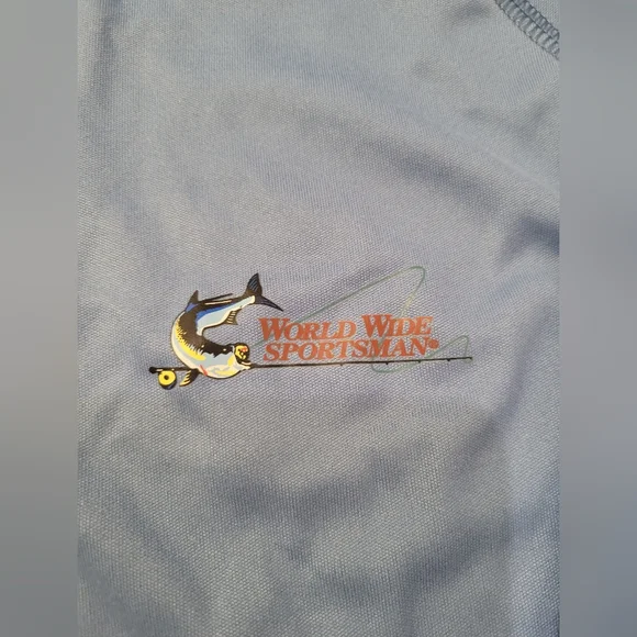 Bass Pro Shops Blue Performance Tee - Picture 3 of 6